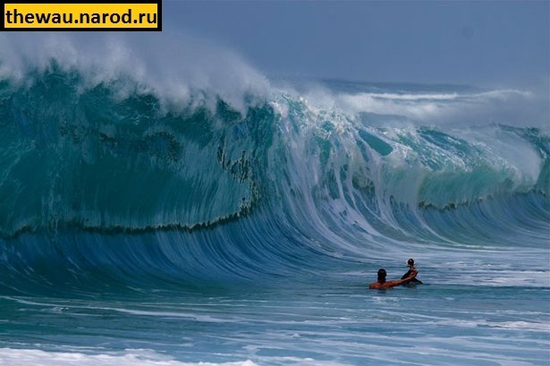 Фотографии огромных волн